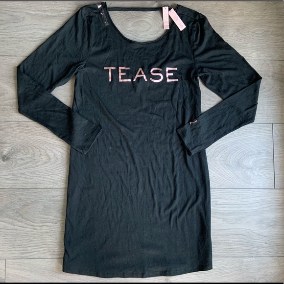 NEW Victoria’s Secret Long Sleeve Sleep Dress - Picture 2 of 3